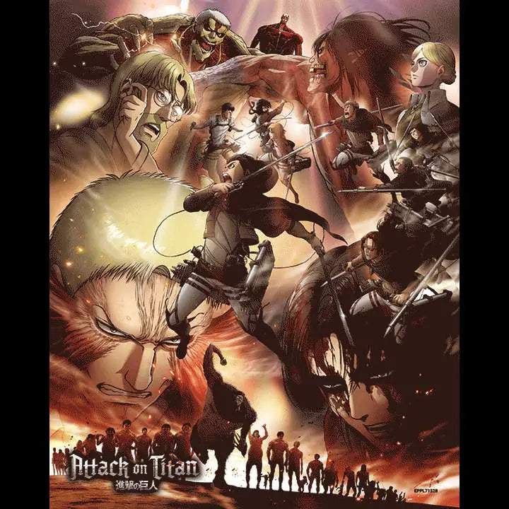 ATTACK ON TITAN S3 LENTICULAR Póster Frikytopia