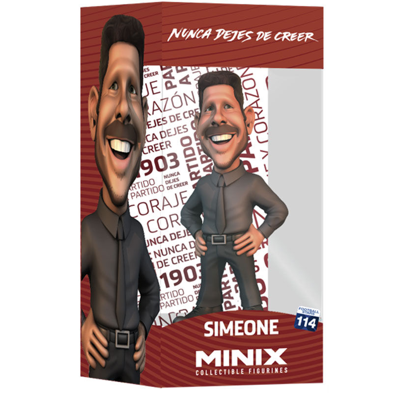 Figura minix futbol atletico de madrid simeone 12 cm Frikytopia