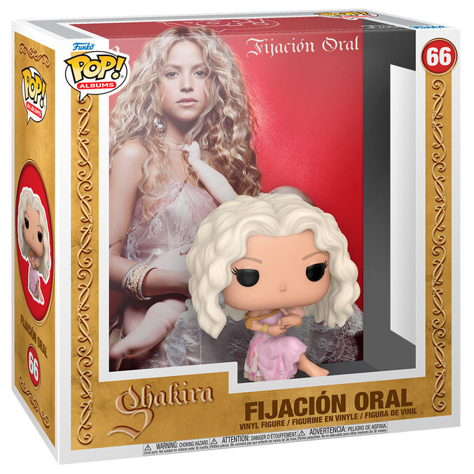 Shakira POP Albums Vinyl Figura O. Fixation Vol. 1 9 cm Frikytopia