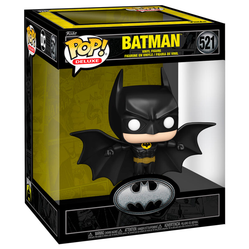 Batman 85th Anniversary POP Deluxe Vinyl Figura Batman Soaring 9 cm