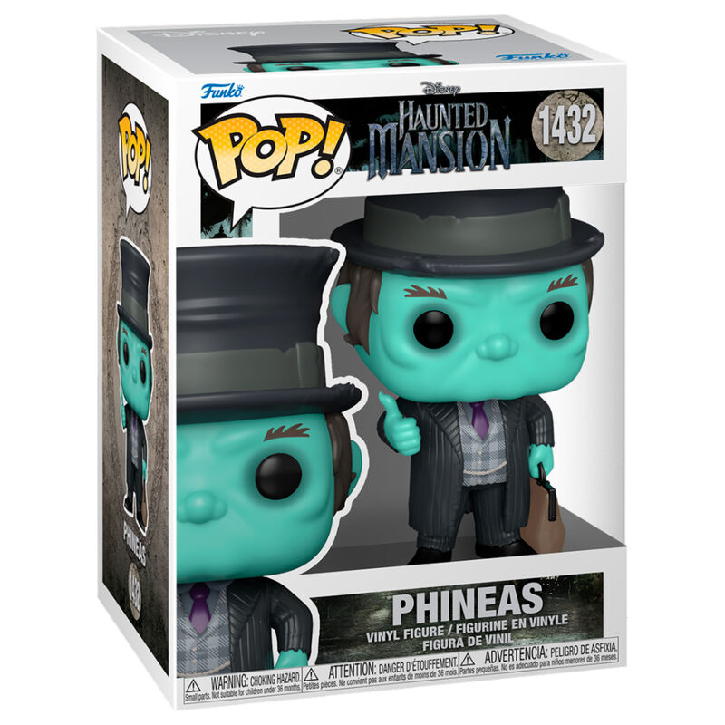 Figura POP Disney Haunted Mansion Phineas Frikytopia