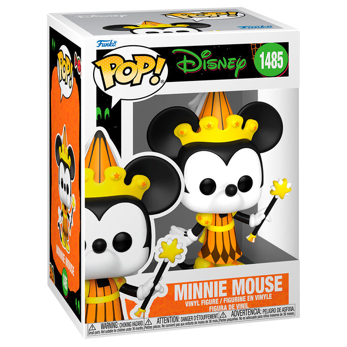 Disney Figura POP Vinyl Halloween Minnie 9 cm