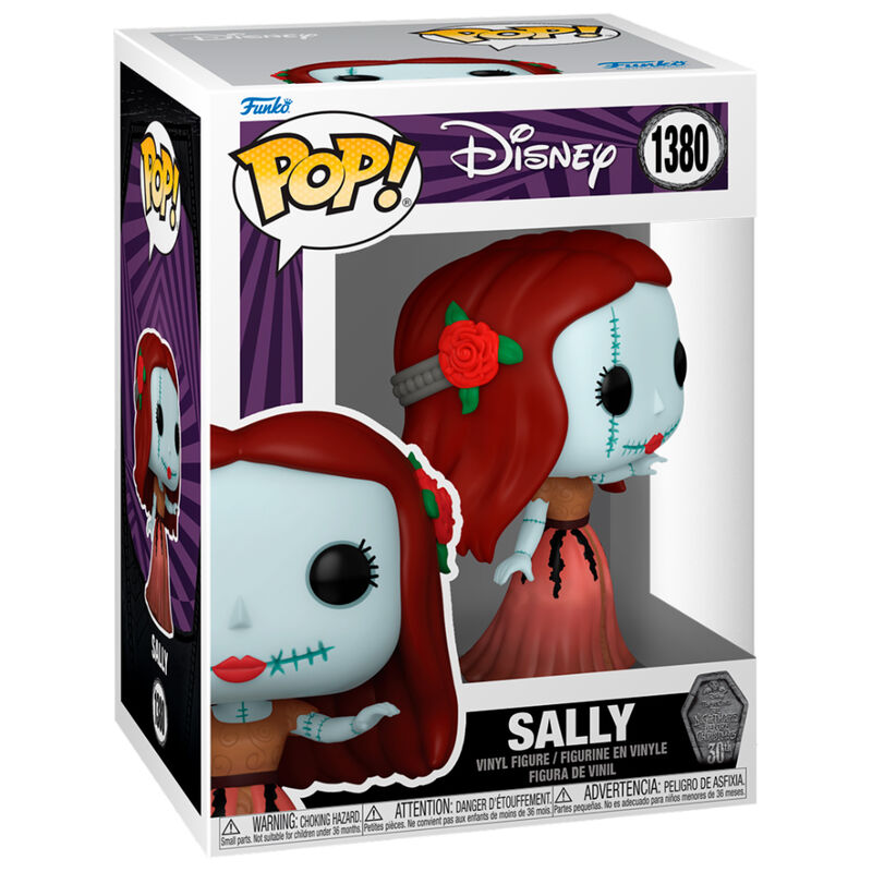 Pesadilla antes de Navidad 30th Figura POP Disney Vinyl Formal Sally 9 cm Frikytopia