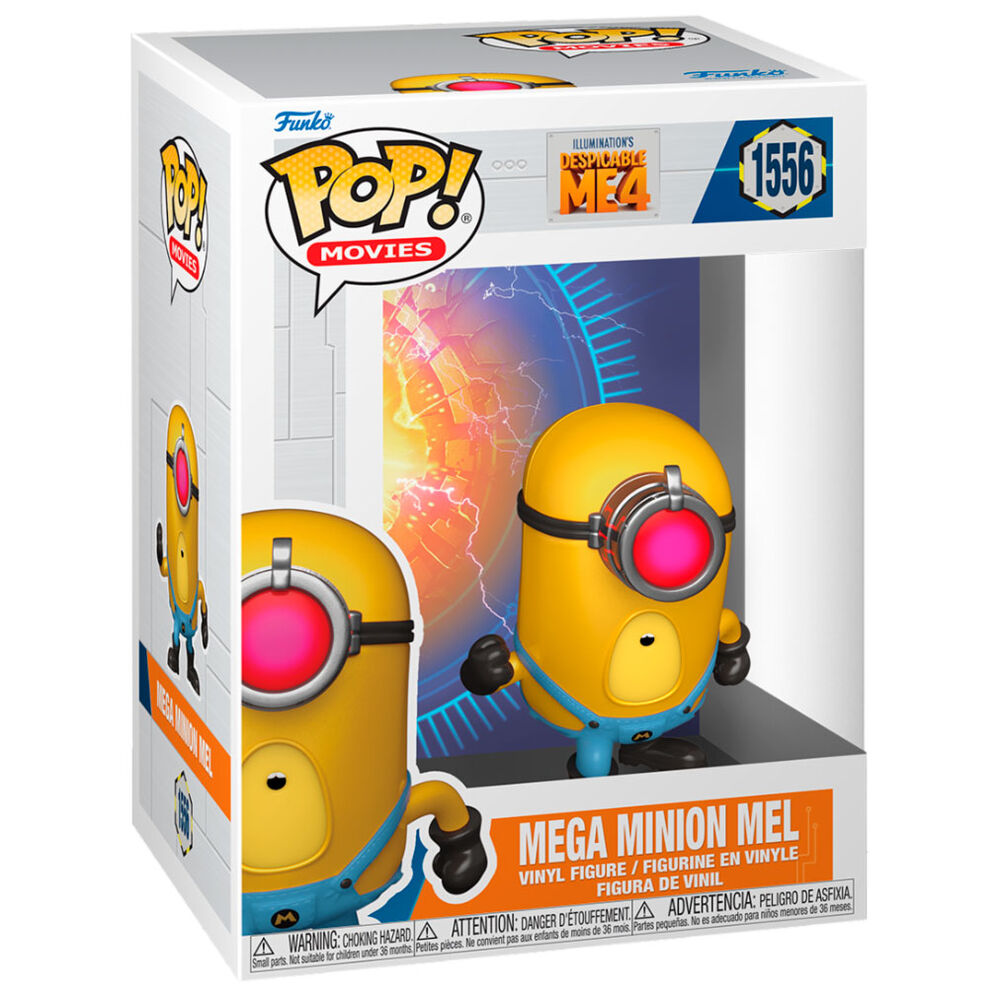 Mi villano favorito 4 POP Movies Vinyl Figura Super Mel 9 cm Frikytopia