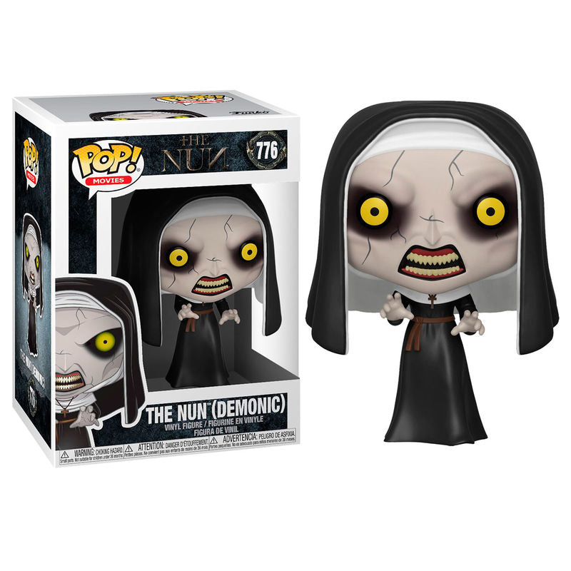 La Monja POP Movies Vinyl Figura Demonic Nun 9 cm Frikytopia