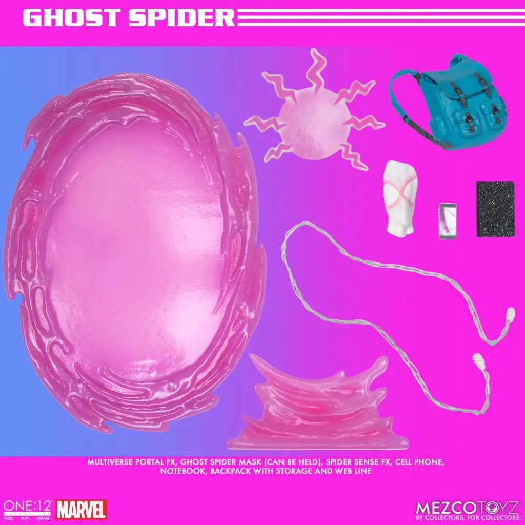 Ghost - spider fig 16 cm marvel one:12 collective