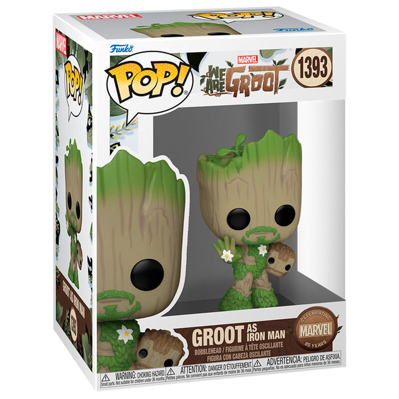 We Are Groot Figura POP Movies Vinyl Iron Man 9 cm Frikytopia