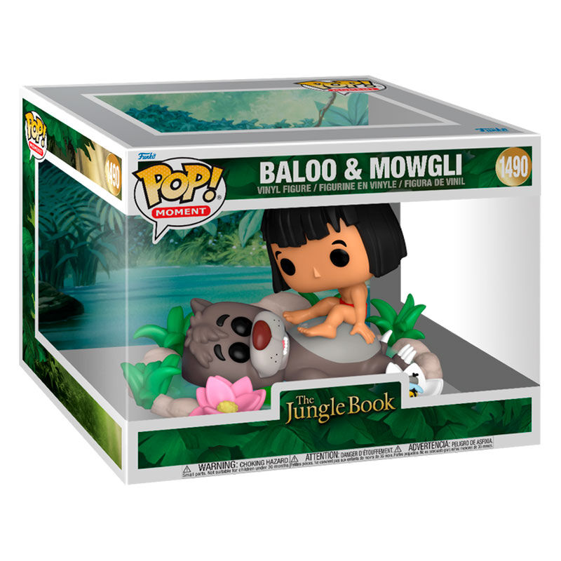 Funko pop disney el libro de la selva baloo y mowgli 80789 Frikytopia