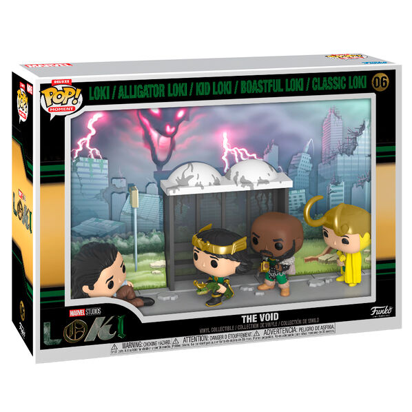 Loki Pack de POP Moments Deluxe Vinyl Figuras The Void