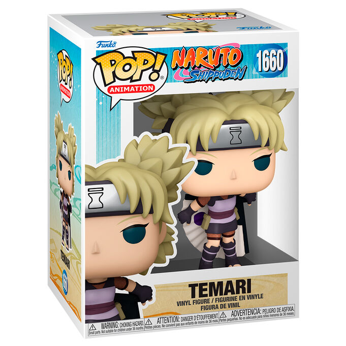 Naruto Pop Animation Vinyl Figura Temari 9 cm Frikytopia