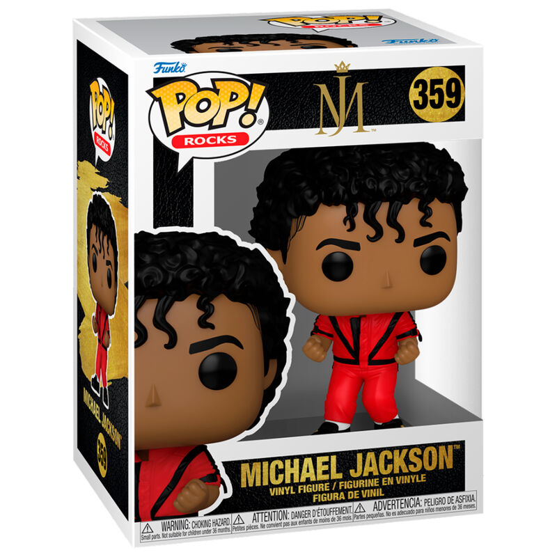 Funko pop rocks michael jackson thriller 72591 Frikytopia