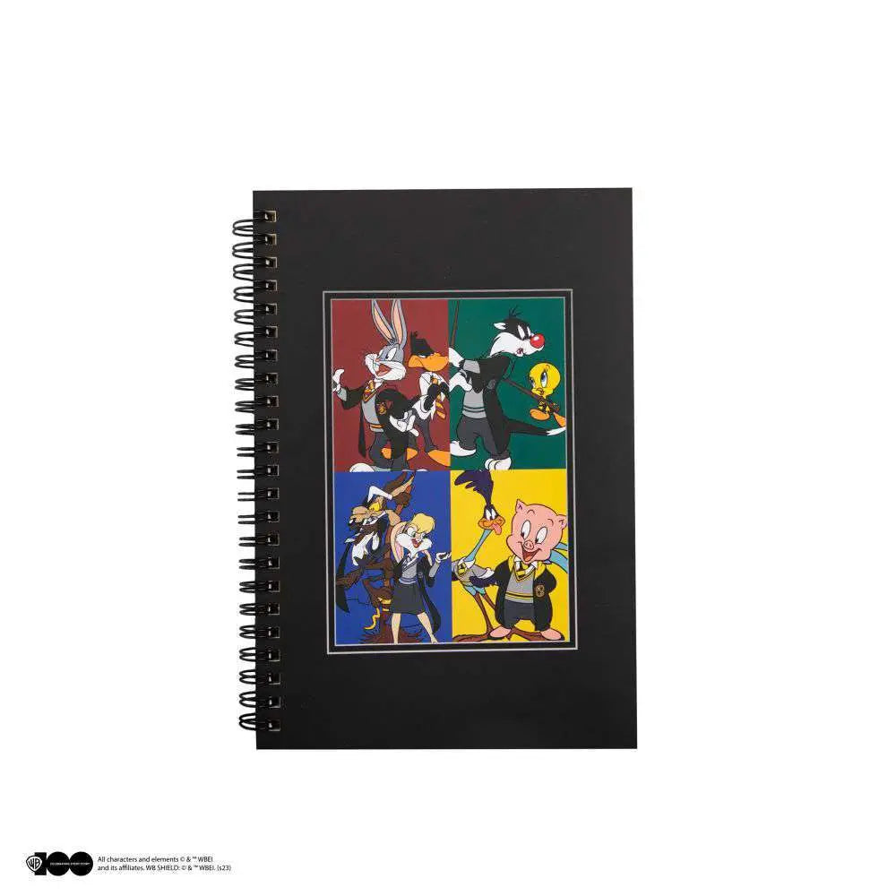 LOONEY TUNES HOGWARTS HOUSES Libreta Frikytopia