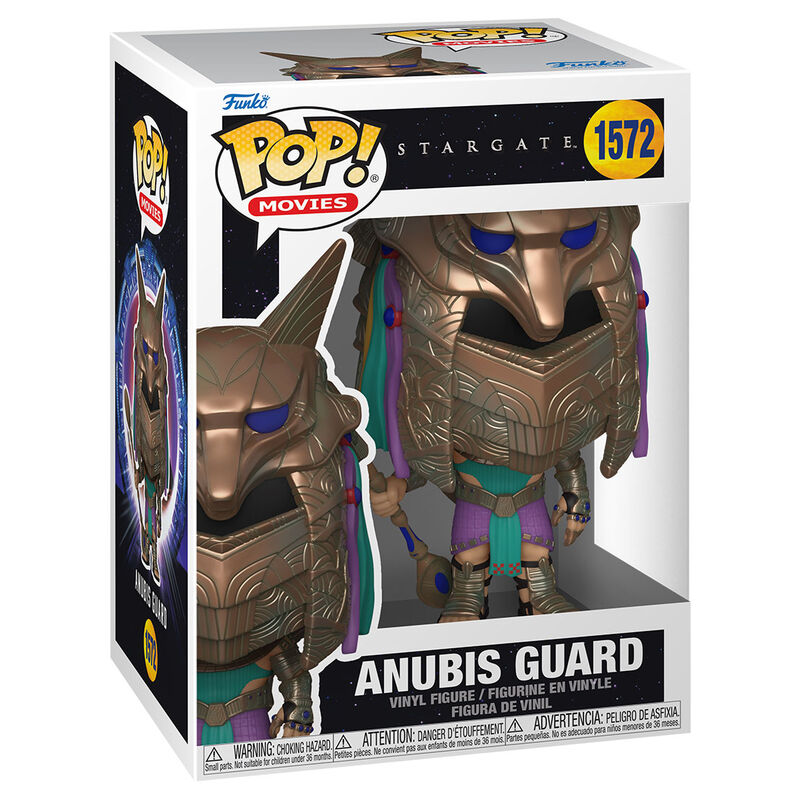 Funko pop movies stargate anubis guard metallic