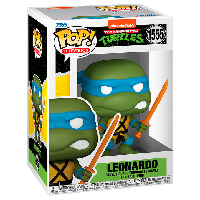 Tortugas Ninja POP Vinyl Figuren Leonardo w/CH 9 cm Frikytopia