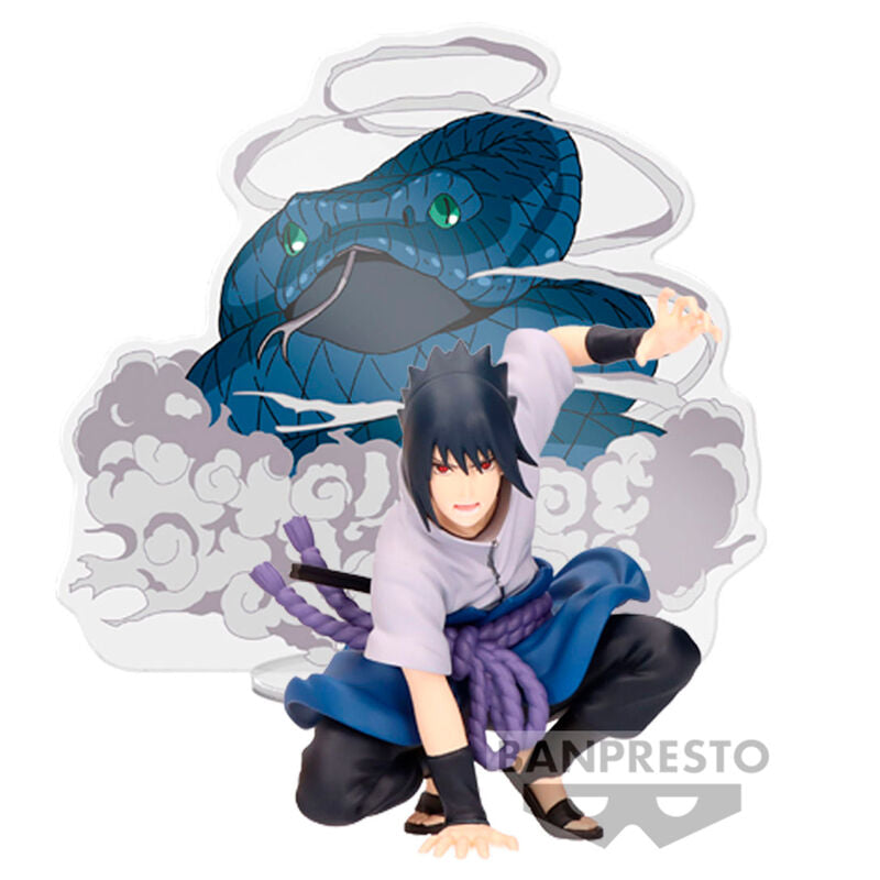 Figura banpresto naruto shippuden panel spectacle special sasuke 18cm Frikytopia