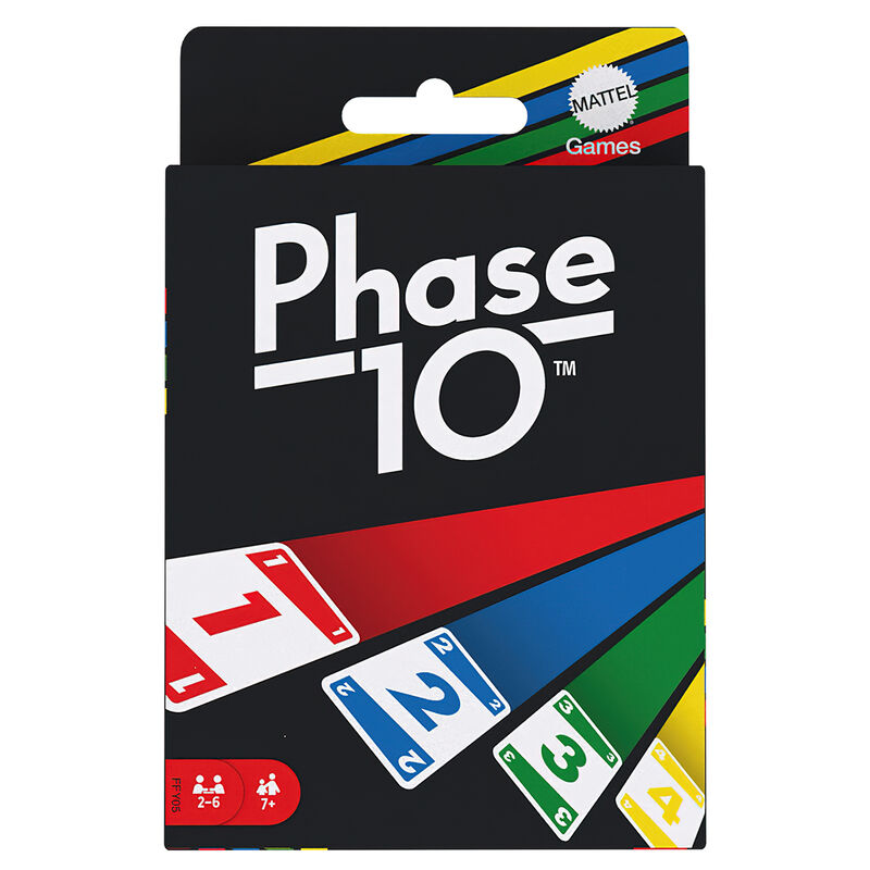 Juego de cartas mattel phase 10 Frikytopia