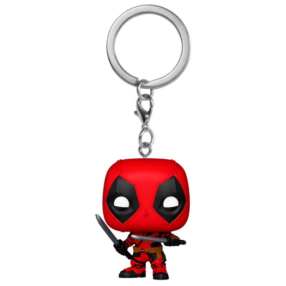Llavero Pocket POP Marvel Deadpool y Wolverine