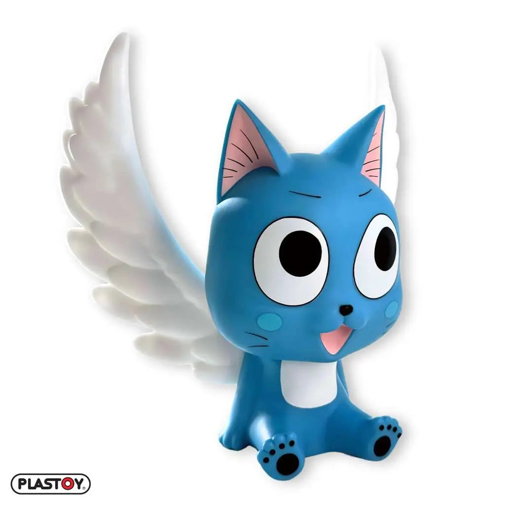Figura hucha plastoy fairy tail happy alas desplegadas