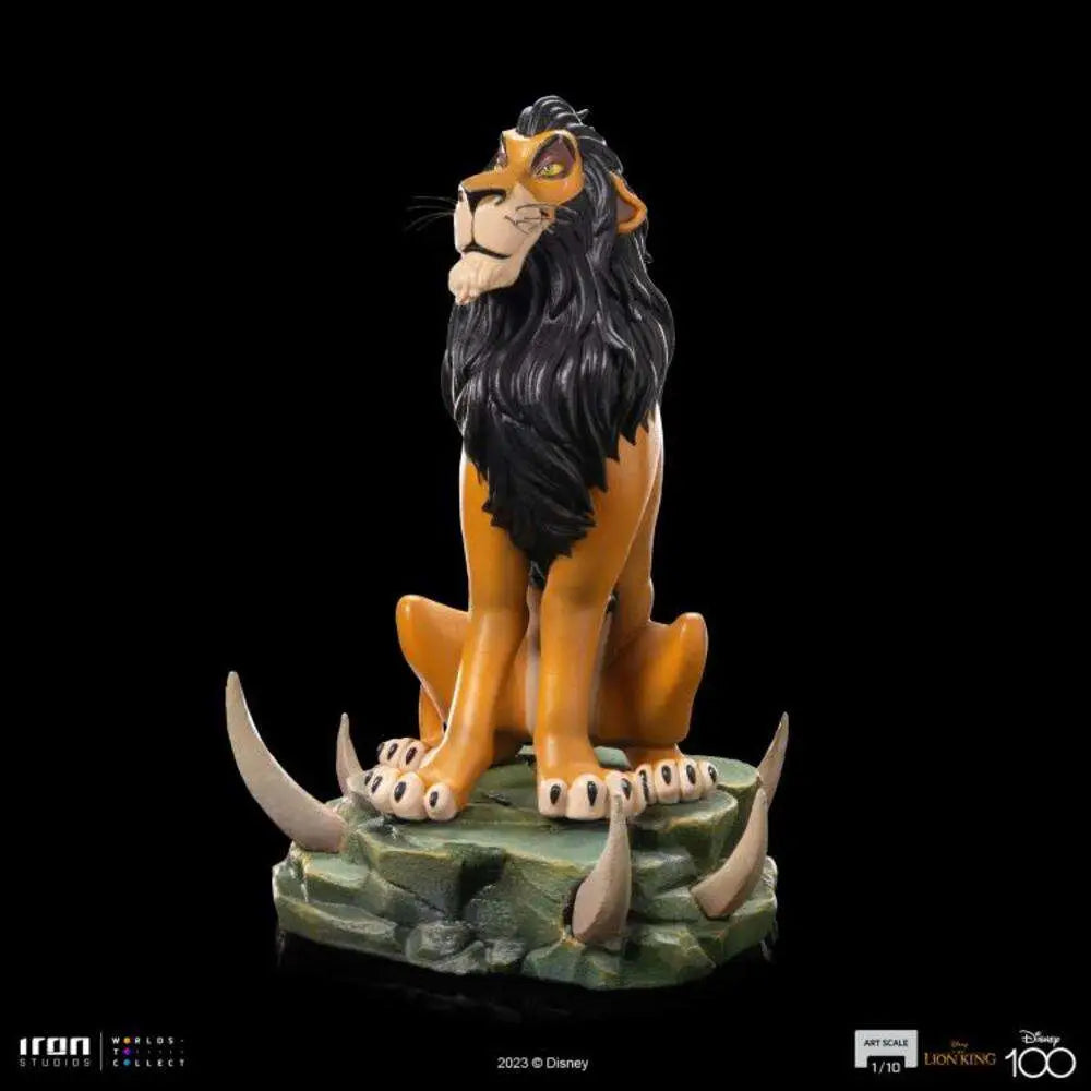 Lion King Scar 1/10 estatua