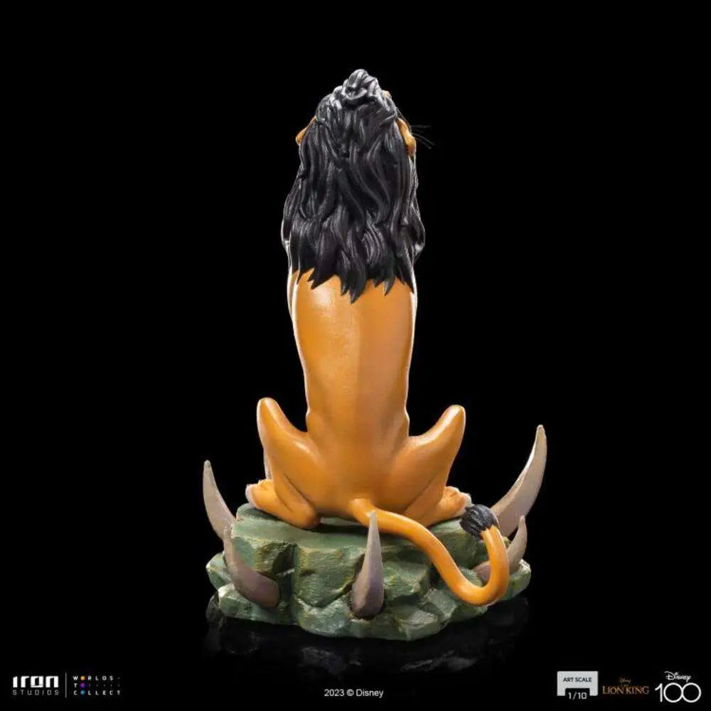 Lion King Scar 1/10 estatua