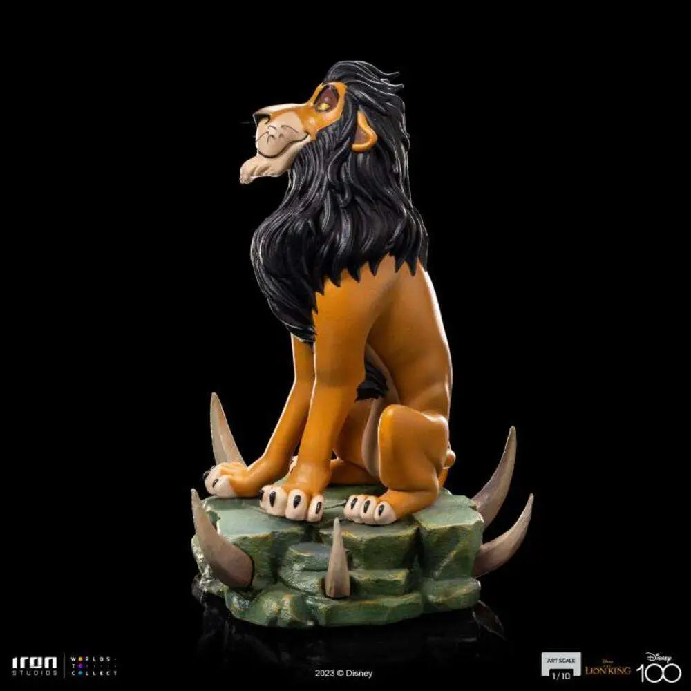 Lion King Scar 1/10 estatua
