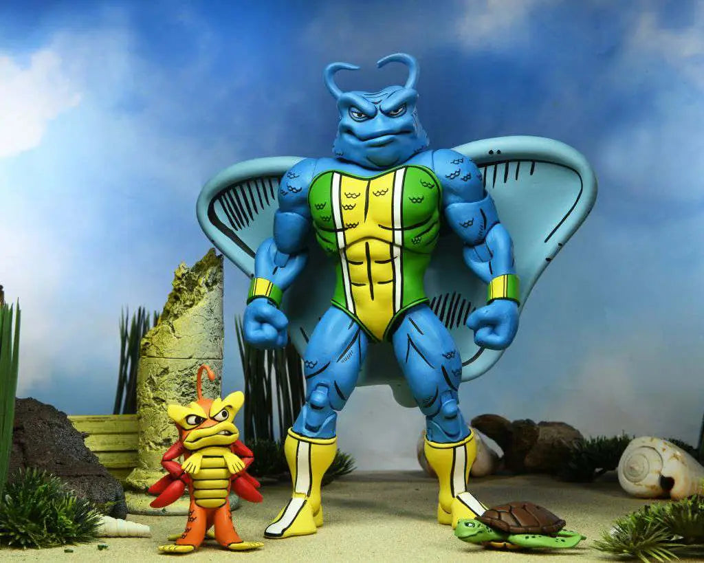 Figura accion neca las tortugas ninja man ray archie comics
