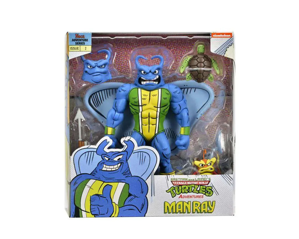 Figura accion neca las tortugas ninja man ray archie comics