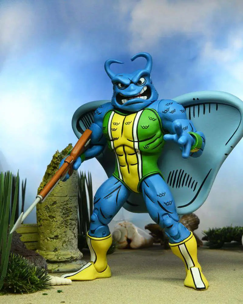 Figura accion neca las tortugas ninja man ray archie comics