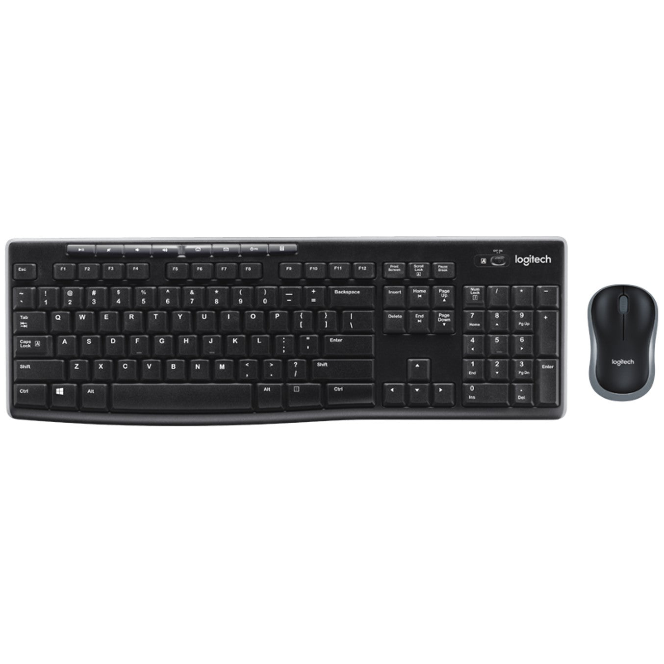 Teclado + mouse logitech mk270 wireless inalambrcio frances Frikytopia