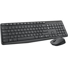 Teclado + mouse logitech mk235 wireless inalambrico portugues Frikytopia