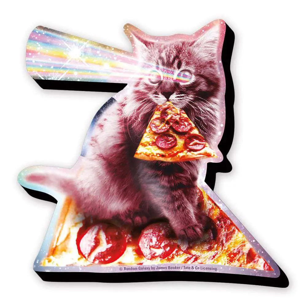 RANDOM GALAXY LASER CAT FUNKY CHUNKY Imán Frikytopia