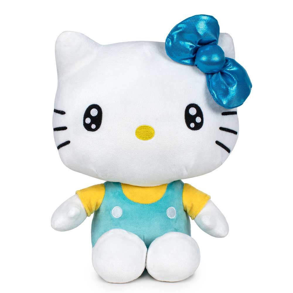 Peluche 50th Anniversary Hello Kitty 22cm azul