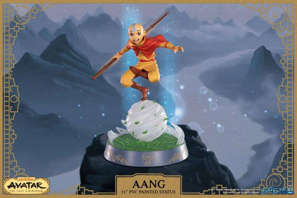 AVATAR THE LAST AIRBENDER AANG 11 PVC PAINTED Estatua Frikytopia