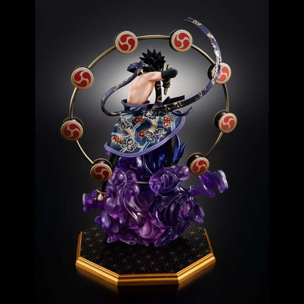 Figura megahouse gem series naruto shippuden sasuke dios del trueno