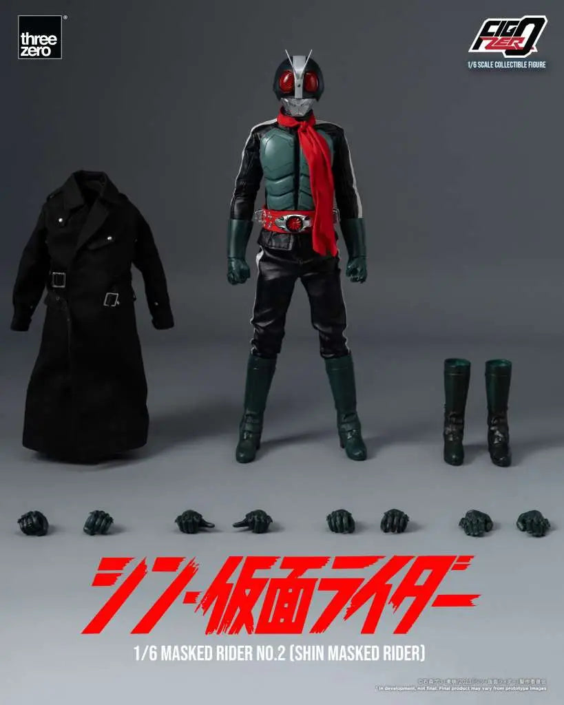SHIN MASKED RIDER 1/6 ACTION Figura