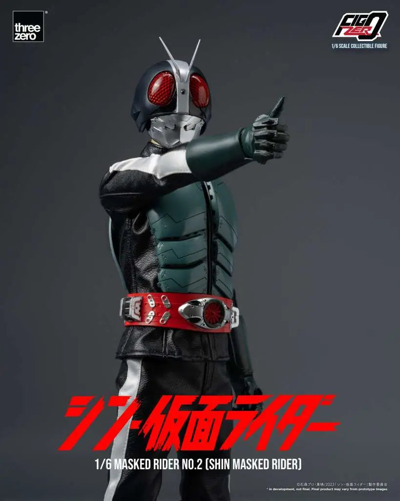 SHIN MASKED RIDER 1/6 ACTION Figura