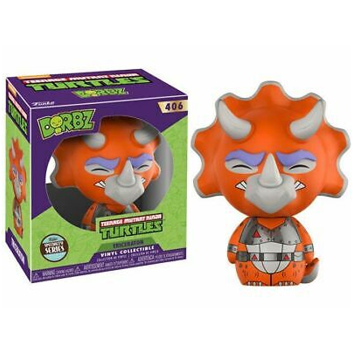 Funko dorbz las tortugas ninja triceratons Frikytopia