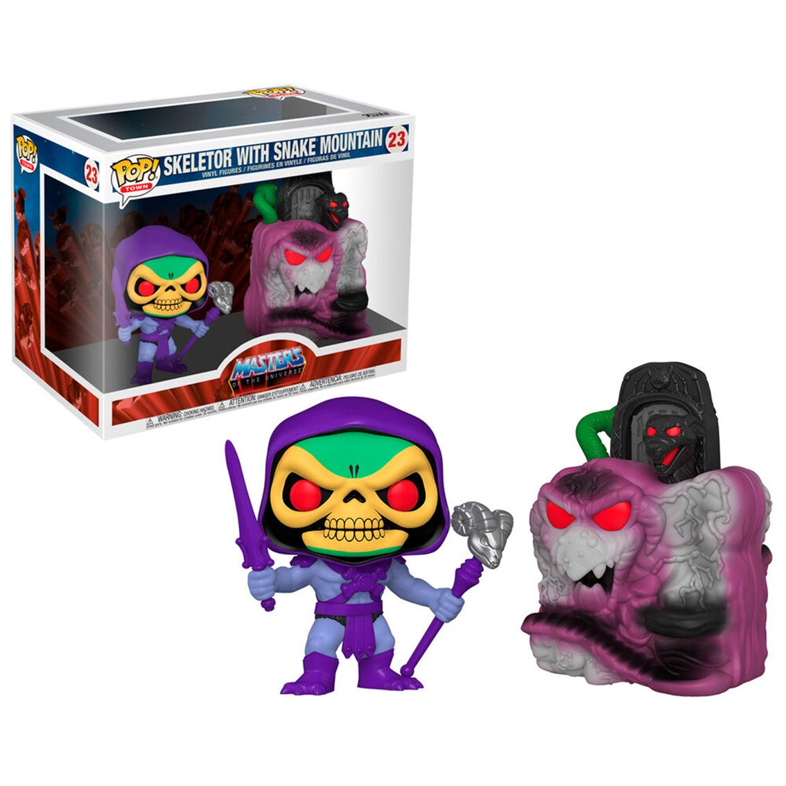 Funko pop town animacion masters of the universe montana serpiente Frikytopia