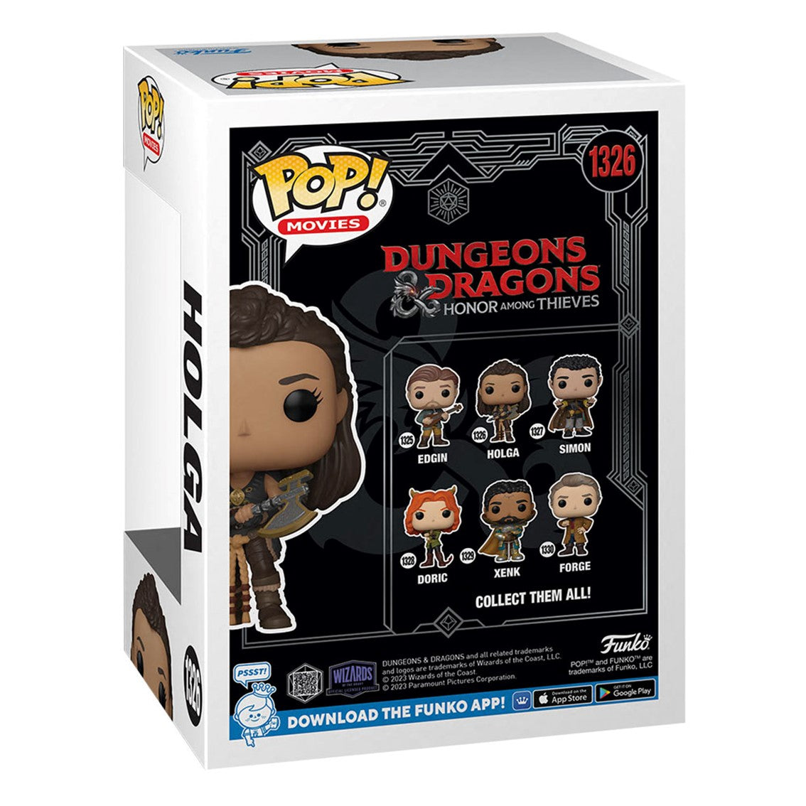 Funko pop cine dungeons dragons honor among thieves holga 68080