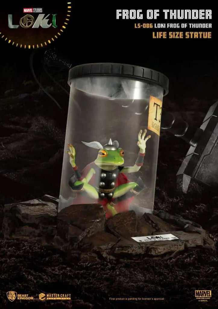 LOKI FROG OF THUNDER LIFESIZE Estatua Frikytopia