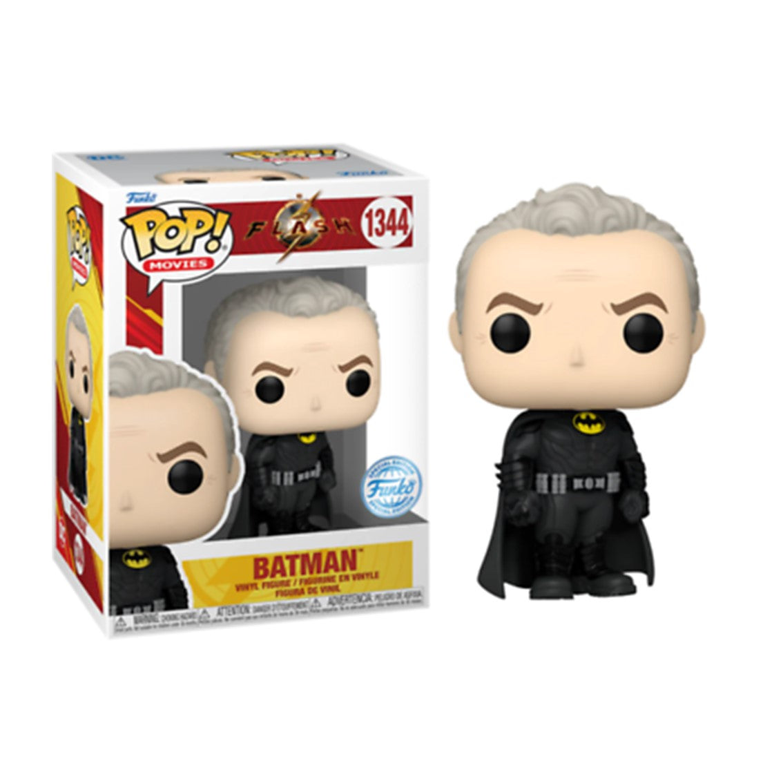 Funko pop dc comics the flash batman keaton sin mascara Frikytopia