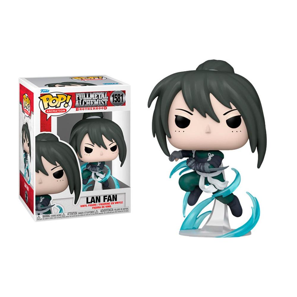 Fullmetal Alchemist Brotherhood POP Animation Vinyl Figura Lan Fan 9 cm