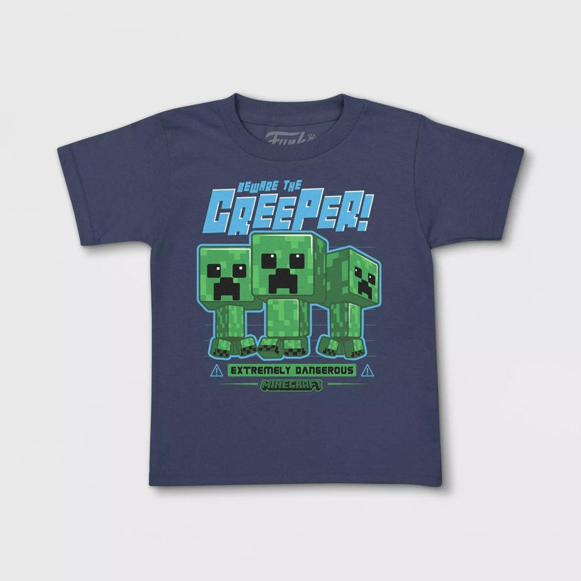 Pop tee minecraft charged creeper funko camiseta talla xl Frikytopia