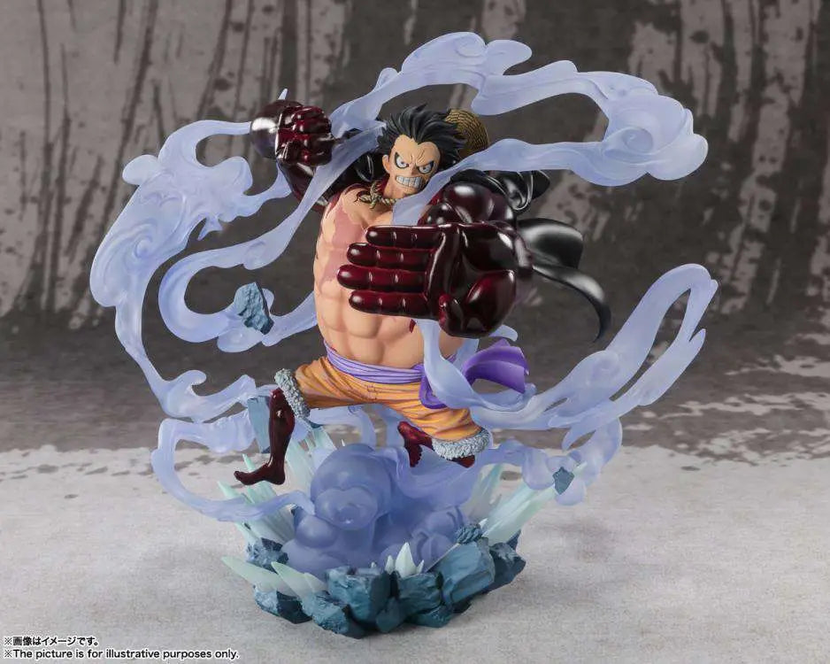 One Piece Estatua PVC FiguartsZERO Extra Battle Monkey D. Luffy Gear 4 Battle of Monsters on Onigashima 21 cm
