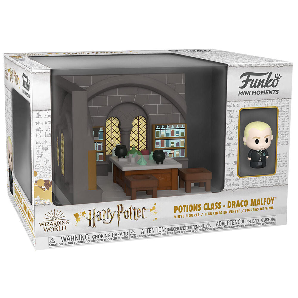 Mini moments funko harry potter aniversario draco malfoy clases Frikytopia