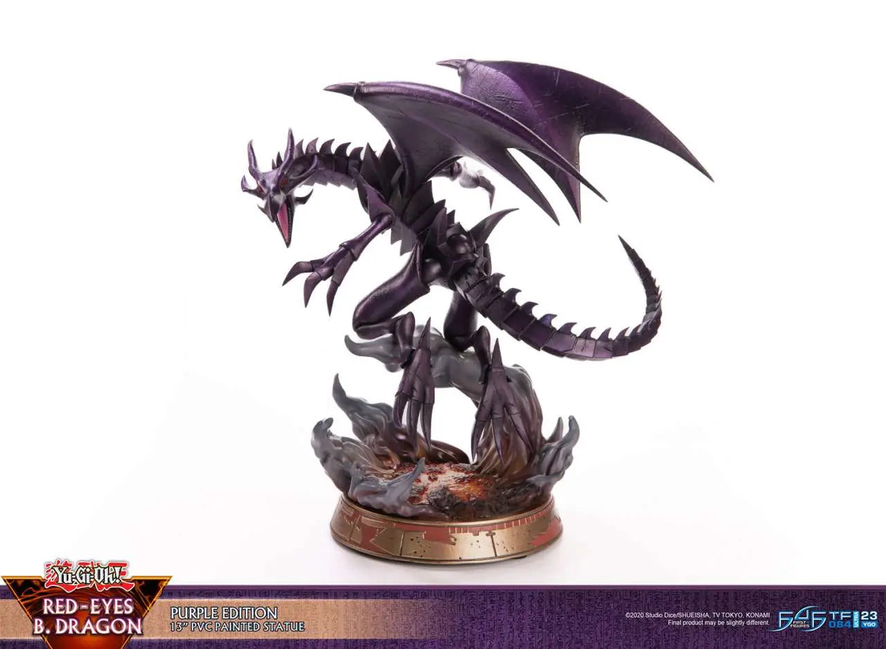YU-GI-OH! RED-EYES B.DRAGON PURPLE EDITION