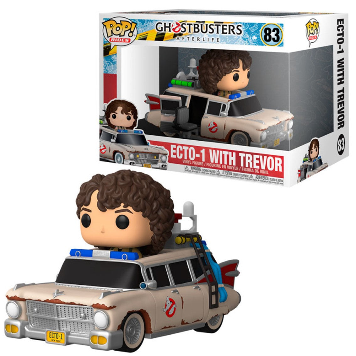 Funko pop ride super deluxe cine cazafantasmas afterlife ecto 1 con phoebe