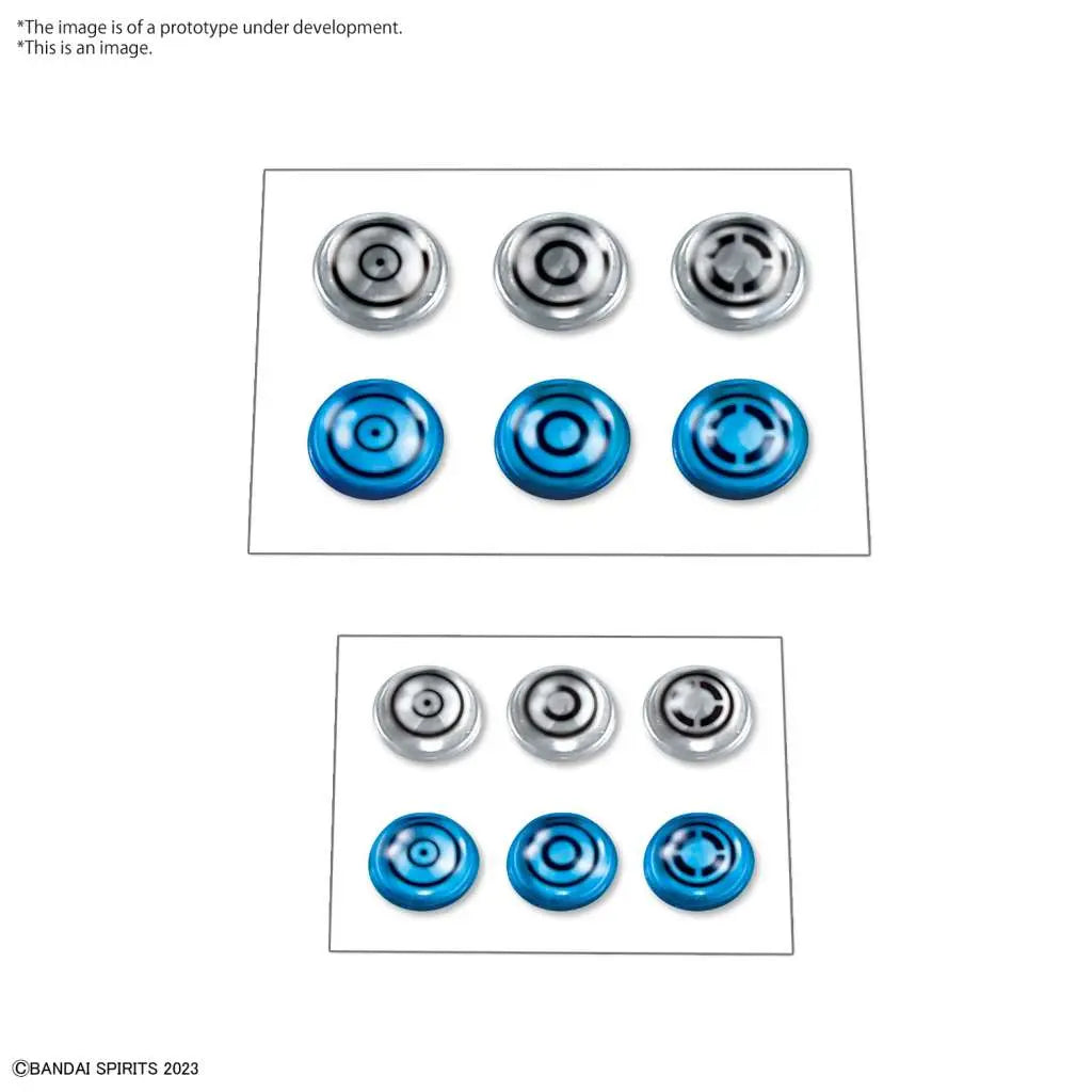 30MM CUSTOMIZE MATERIAL 3D LENS Pegatinas 2
