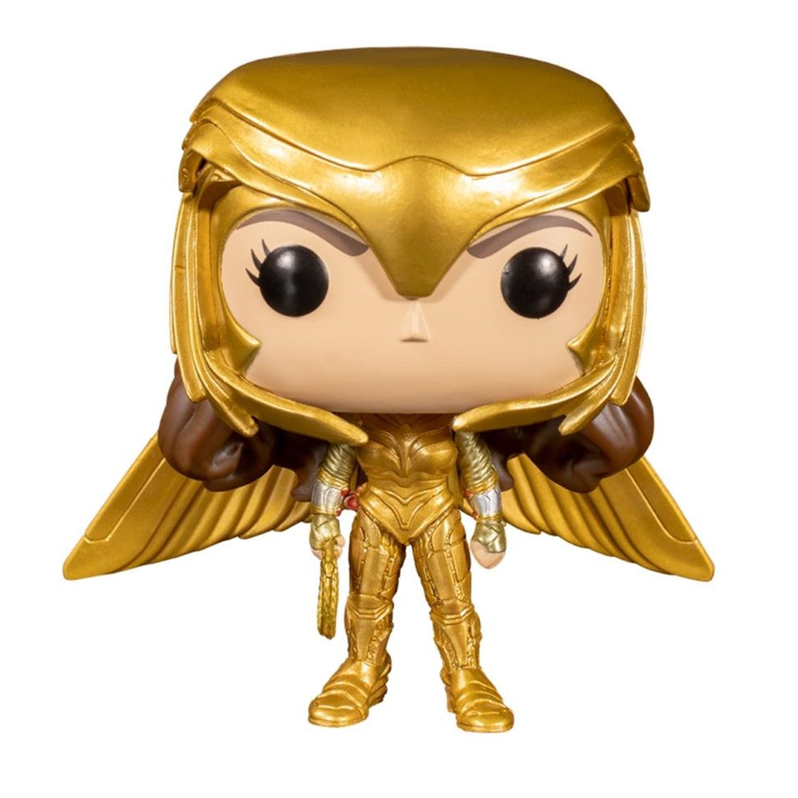 Funko pop dc wonder woman 1984 wonder woman traje dorado alas extendidas Frikytopia