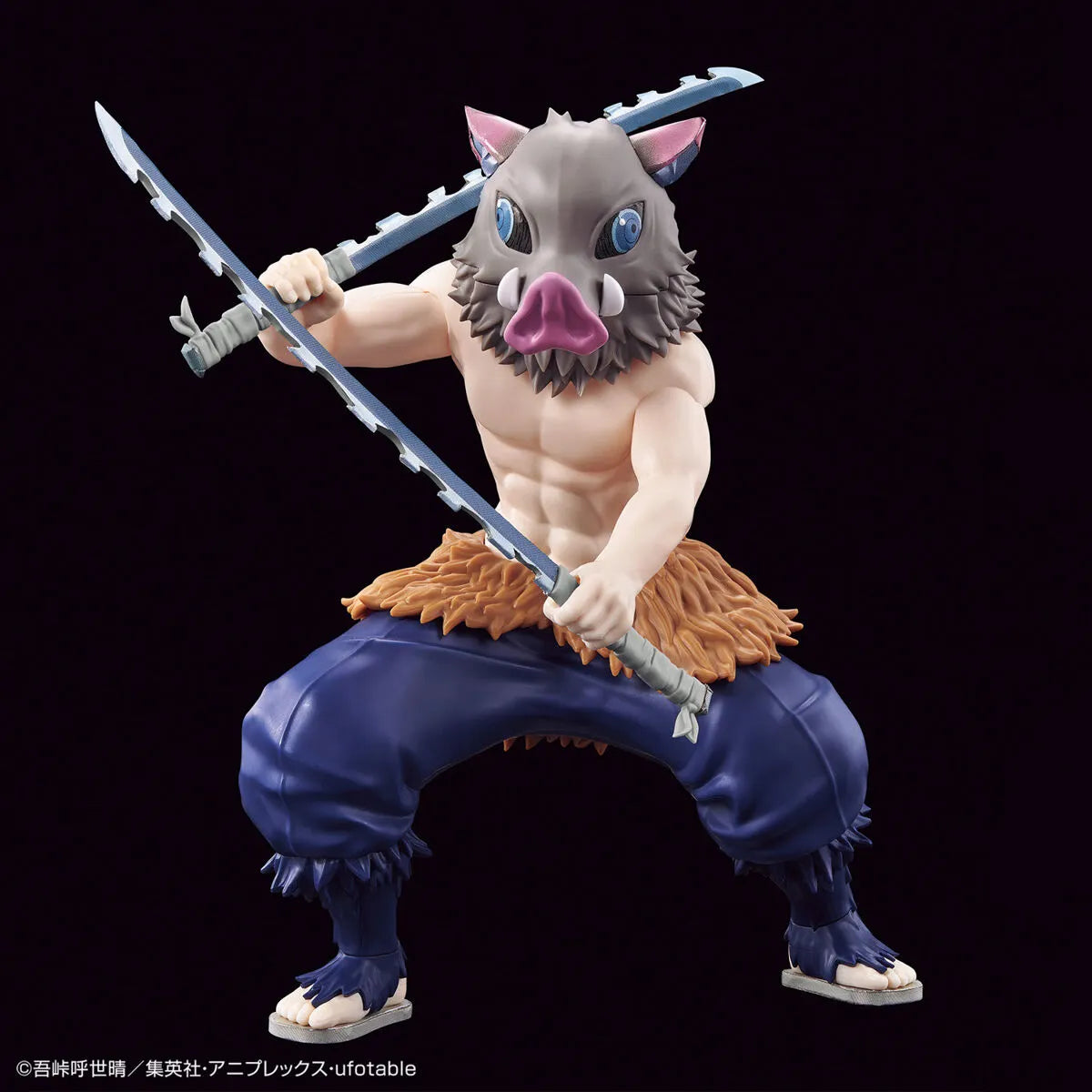 Figura bandai hobby demon slayer model kit inosuke hashibira
